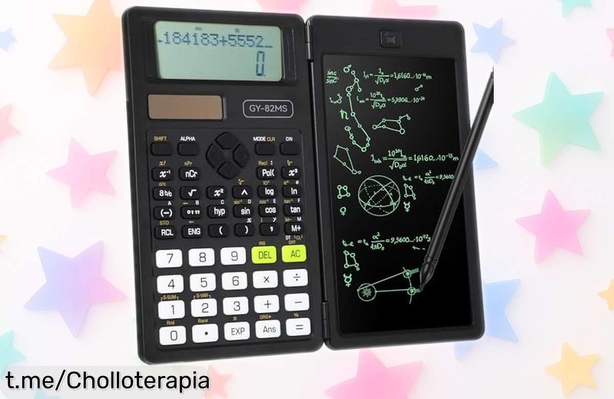 Calculadora científica Yaskyly con pantalla de dos líneas y notas: ¡precio regalado que no puedes dejar pasar! Optimiza tus cálculos hoy mismo, siente la diferencia en tu aprendizaje.