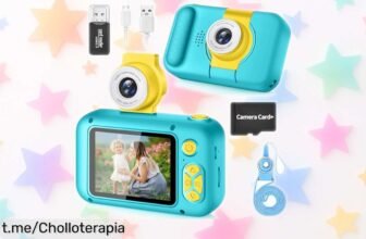 Cámara para niños ARNSSIEN X101, el regalo ideal: ¡Pantalla de 2,4 y lente giratoria para selfies! Se van a divertir como locos con estos juegos. No te quedes sin ella, ¡aprovéchalo ya!