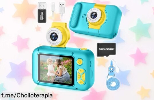 Cámara para niños ARNSSIEN X101, el regalo ideal: ¡Pantalla de 2,4 y lente giratoria para selfies! Se van a divertir como locos con estos juegos. No te quedes sin ella, ¡aprovéchalo ya!