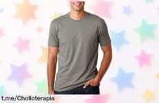 Camiseta 3600 MENS FITTED TEE de algodón que no encoje, un básico duradero a precio de ganga que no querrás dejar escapar y te hará sentir increíble.