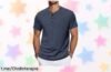 Camiseta Henley de algodón para hombre con bolsillo, estilo auténtico y cómodo a precio de escándalo: ¡aprovéchala antes que se agote!