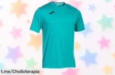 Camiseta Joma Combi M/C que se seca al instante y te acompaña en cada movimiento, ¡aprovecha este precio de locura que no vas a poder rechazar!