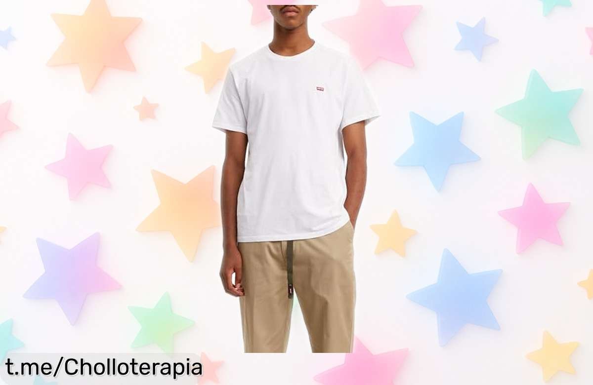 Camiseta Levi’s Original Housemark con forro polar, precio loco y calentita para el día a día: no dejes escapar este ofertón único que te hará sentir genial.