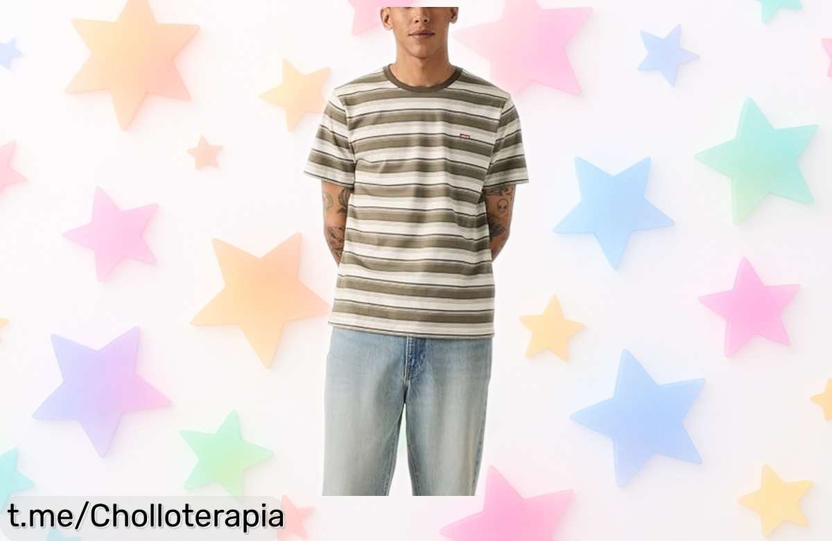 Camiseta Levi’s SS Original HM con diseño clásico a precio de locura, perfecta para tus vaqueros. No dejes pasar esta ganga que necesitas en tu armario hoy mismo.