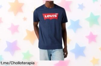 Camiseta Levi's con cuello alto y cremallera fácil para hombre a precio loco, ¡no te pierdas esta oportunidad de lucir increíble!