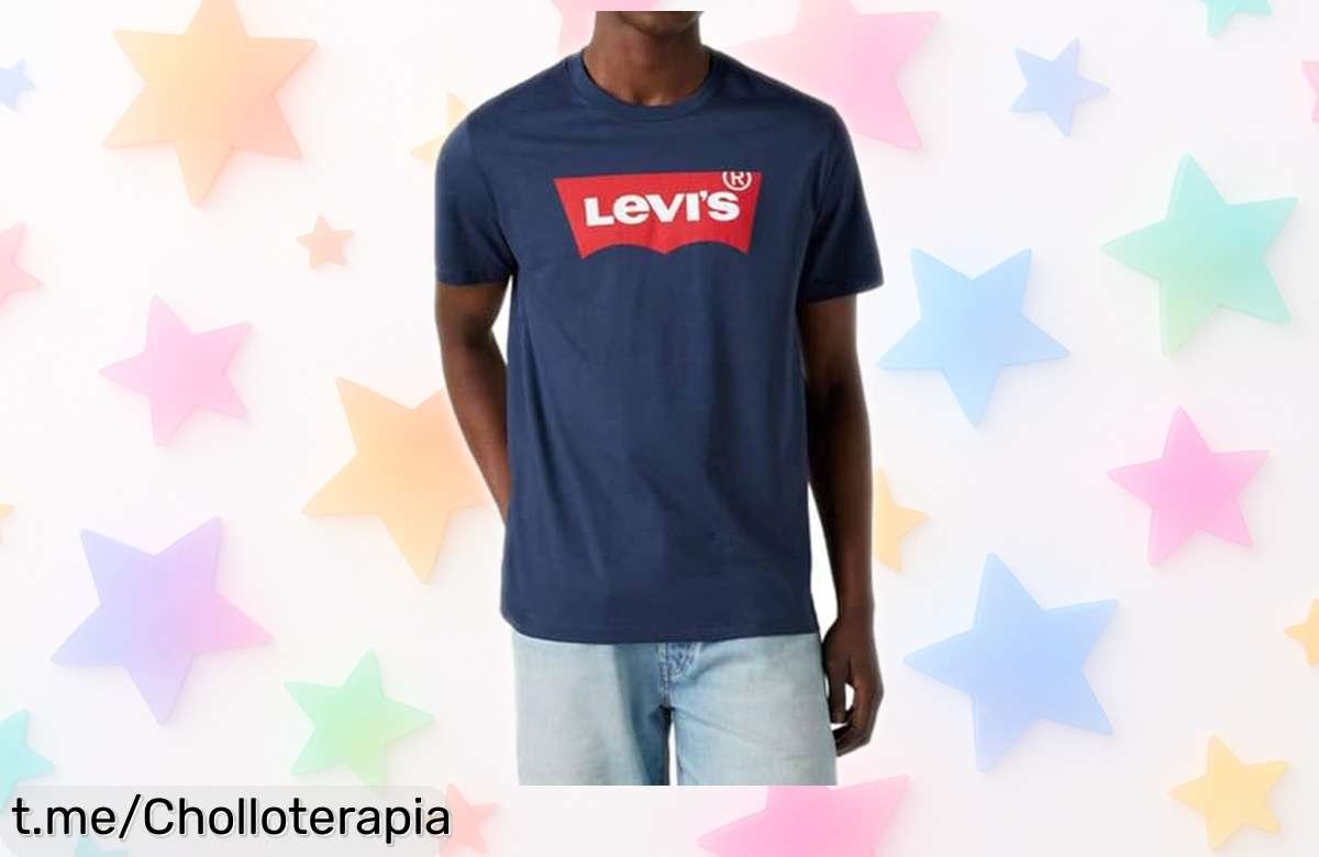 Camiseta Levi’s con cuello alto y cremallera fácil que está a precio loco, dale un giro a tu estilo y aprovecha esta oferta irresistible antes de que se agote.