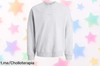 Camiseta básica JACK & JONES que aguanta tu ritmo diario y se adapta a cualquier plan, ¡no dejes escapar este ofertón increíble!