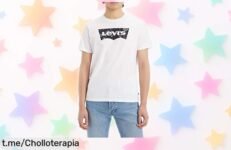 Camiseta básica Levi’s con logo que querrás llevar en verano, ¡más barata de lo que imaginas y perfecta para lucir estilo sin esfuerzo!