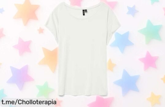 Camiseta básica Vero Moda para mujer: renueva tu estilo con este chollo que realza tu look a un precio de escándalo, ¡aprovéchalo antes de que desaparezca!