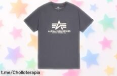 Camiseta básica con logo icónico a precio ridículo, perfecta para elevar tu estilo al instante y hacer que cada outfit destaque sin esfuerzo. ¡No dejes pasar esta oportunidad!