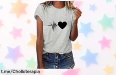 Camiseta básica de mujer Yuson Girl fresca y casual a precio de ganga, ¡no te la pierdas! Perfecta para lucir en verano y hacer deporte. Presúmela ya antes que se agote.