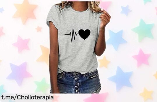 Camiseta básica de mujer Yuson Girl fresca y casual a precio de ganga, ¡no te la pierdas! Perfecta para lucir en verano y hacer deporte. Presúmela ya antes que se agote.