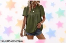 Camiseta básica heekpek con corte holgado a precio de risa, perfecta para cualquier ocasión y diseñada para hacerte sentir increíble. ¡No te la pierdas!