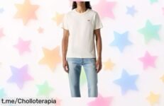 Camiseta básica para hombre Levi’s Original Housemark a un precio loco que no se ve todos los días, ¡no dejes pasar esta oportunidad y luce genial con estilo!