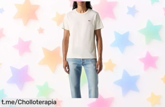 Camiseta básica para hombre Levi’s Original Housemark a un precio loco que no se ve todos los días, ¡no dejes pasar esta oportunidad y luce genial con estilo!