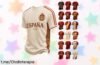 Camiseta de fútbol España Mundial para hombre, diseño exclusivo y orgullo patriota a precio loco; ¡no te quedes sin la tuya!