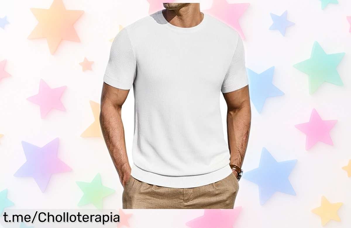 Camiseta de hombre COOFANDY con diseño sencillo a un precio que quita el hipo, ¡renueva tu armario hoy y no te quedes sin la tuya!