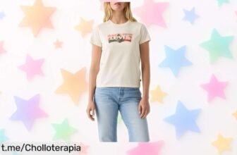 Camiseta de mujer Levi's The Tee, suave como un abrazo y con estilo único a precio rebajado que no se repetirá: ¡Aprovecha esta oportunidad antes de que se acabe!