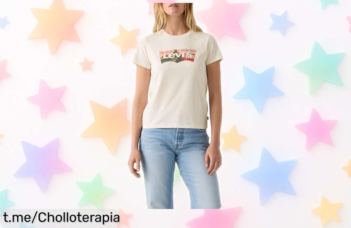 Camiseta de mujer Levi’s The Tee, suave como un abrazo y con estilo único a precio rebajado que no se repetirá: ¡Aprovecha esta oportunidad antes de que se acabe!