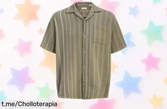 Camiseta de rayas fresquita Jack & Jones Jjebradley: super chollo para lucir casual y con estilo, ¡renueva tu armario antes de que se agote!