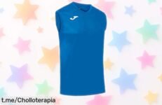 Camiseta deportiva Joma para hombre, ligera y fresca: perfecta para tus entrenos a un precio increíble que no querrás dejar escapar. ¡Hazte con la tuya ya!