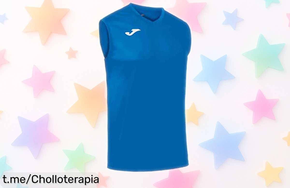 Camiseta deportiva Joma para hombre, ligera y fresca: perfecta para tus entrenos a un precio increíble que no querrás dejar escapar. ¡Hazte con la tuya ya!