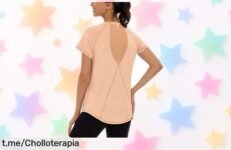 Camiseta deportiva holgada Terecey que seca en un plis y viene en varios colores, ¡aprovéchate de este ofertón espectacular antes de que se agote!