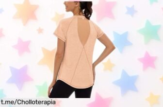 Camiseta deportiva holgada Terecey que seca en un plis y viene en varios colores, ¡aprovéchate de este ofertón espectacular antes de que se agote!
