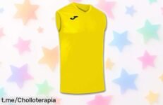 Camiseta deportiva sin mangas Joma para hombre en oferta: ligera, transpirable y a un precio de ganga que no puedes dejar pasar. ¡Prepárate para darlo todo!
