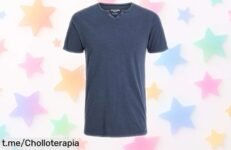 Camiseta moderna JACK & JONES a precio tirado que te renueva el armario y hace brillar tu estilo, ¡aprovéchala antes de que se agote!