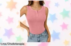 Camiseta sin mangas Totatuit Tank Top para mujer, estiliza y refresca tu look a un precio tirado que no podrás dejar pasar, ¡date el gusto de brillar cada día!