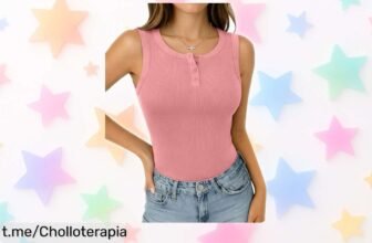 Camiseta sin mangas Totatuit Tank Top para mujer, estiliza y refresca tu look a un precio tirado que no podrás dejar pasar, ¡date el gusto de brillar cada día!