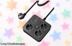 Cargador multifuncional BOCHLION para 9 dispositivos, seguridad total y cable largo a un precio que te hará sonreír, ¡no dejes escapar este chollo increíble!
