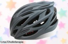Casco de bici ajustable para adulto con ventilación brutal y diseño ligero, una ganga que no puedes dejar pasar si amas la aventura al aire libre. ¡Aprovecha ya esta oportunidad!