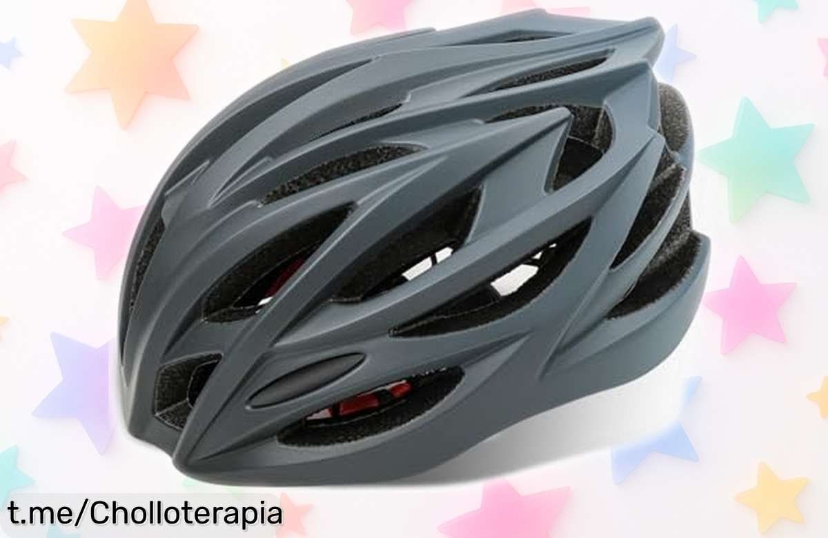 Casco de bici ajustable para adulto con ventilación brutal y diseño ligero, una ganga que no puedes dejar pasar si amas la aventura al aire libre. ¡Aprovecha ya esta oportunidad!