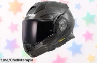 Casco de moto modular LS2 ADVANT X CARBON, un ofertón ultraligero que te protege y simplifica tu viaje: ¡hazlo ahora antes que se acabe!