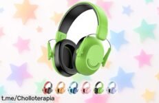 Cascos antiruido para niños Link Dream, perfectos para estudiar y disfrutar al máximo de conciertos. ¡No te pierdas este precio de escándalo que no volverá!