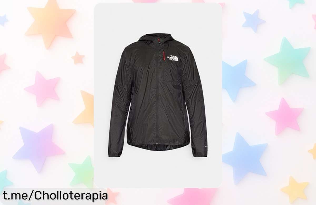Cazadora cortavientos para hombre The North Face a precio regalado, ideal para tu día a día y disfrutar de cada aventura; ¡no te quedes sin ella y sorpréndete ahora!