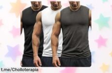Chaleco sin mangas COOFANDY en pack de 3, a un precio imbatible para darle vida a tu outfit deportivo mientras sudas estilo y comodidad. ¡No te quedes sin el tuyo!