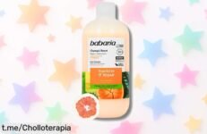 Champú Babaria para pelo seco y dañado que fortalece y reduce la caída, ¡aprovéchalo ya antes de que se agote este super chollo natural!