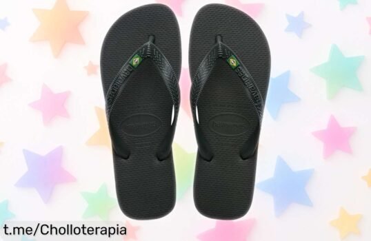 Chanclas Havaianas Top Brasil, ¡chollazo de diseño con la bandera brasileña! Aprovecha el precio loco y dale un toque divertido a tu día a día.