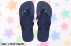 Chanclas Havaianas Top Brasil unisex, el super chollo del verano con suela antideslizante; aprovecha este precio de ganga antes de que se acaben y siente la frescura en tus pies.