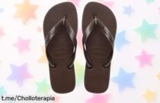 Chanclas Havaianas Top Tiras brillantes a precio de risa, ¡da ese toque especial a tu verano y luce lista para cualquier plan sin esfuerzo!