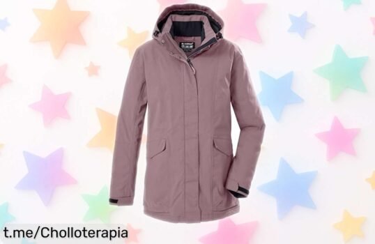 Chaqueta impermeable Killtec para mujer, capucha desmontable y precio de ganga que no puedes dejar pasar ¡sal a la calle sin preocupaciones hoy mismo!