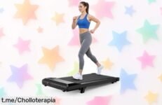 Cinta de andar portátil Superun Raceable: entrenamiento en casa con inclinación y app, ¡no te pierdas esta oferta a precio loco que cambiará tus rutinas!