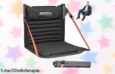 Cojín de asiento inflable EULANT, súper ligero y plegable: ¡una oferta alucinante para disfrutar cómodo en conciertos, camping y eventos deportivos! No te quedes sin el tuyo.