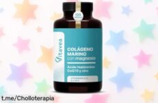 Colágeno marino hidrolizado tipo I y III con magnesio: super chollo de 120 cápsulas para que brilles y te sientas fuerte sin complicaciones, pero ¡date prisa antes de que se acabe!