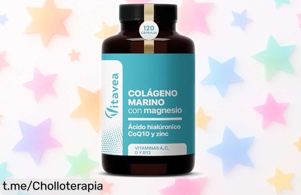 Colágeno marino hidrolizado tipo I y III con magnesio: super chollo de 120 cápsulas para que brilles y te sientas fuerte sin complicaciones, pero ¡date prisa antes de que se acabe!