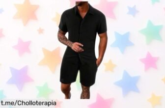 Conjunto de lino para hombre: refrescante y cómodo, ¡por solo 0,99€ al comprar 2! No dejes pasar este pedazo de oferta que te hará brillar en cada plan.