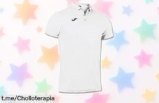 Consigue el polo Joma Hobby para hombre con secado rápido, ¡un chollo increíble que redefine tu estilo diario! No dejes pasar esta oferta limitada y vístete de confianza ya.